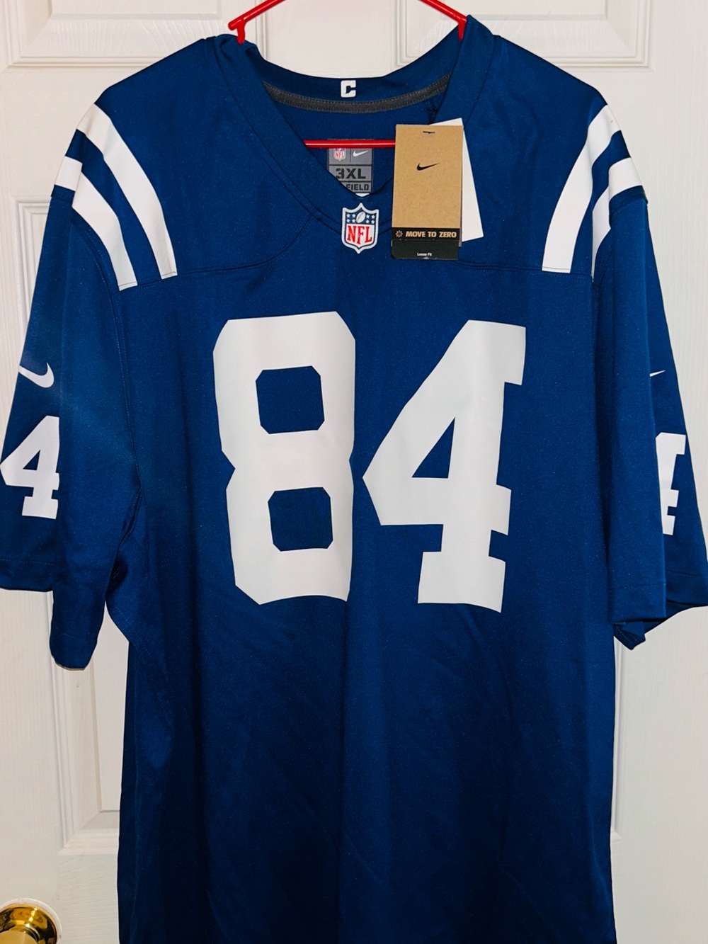 NFL Tyler Warren On-Field 3XL Football Jersey NWT